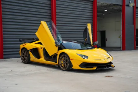 Another view of 2021 Lamborghini Aventador SVJ for sale in Hollywood, FL at Gravity Autos Hollywood