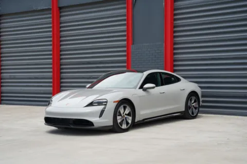 Gray 2023 Porsche Taycan for sale in Hollywood, FL
