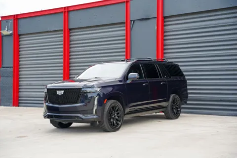 Blue 2023 Cadillac Escalade ESV Sport Platinum for sale in Hollywood, FL