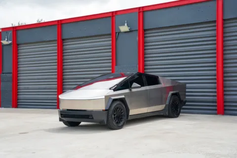 Silver 2024 Tesla Cybertruck for sale in Hollywood, FL