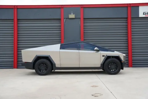 Another view of 2024 Tesla Cybertruck for sale in Hollywood, FL at Gravity Autos Hollywood