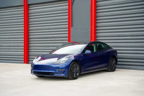 Blue 2023 Tesla Model 3 for sale in Hollywood, FL