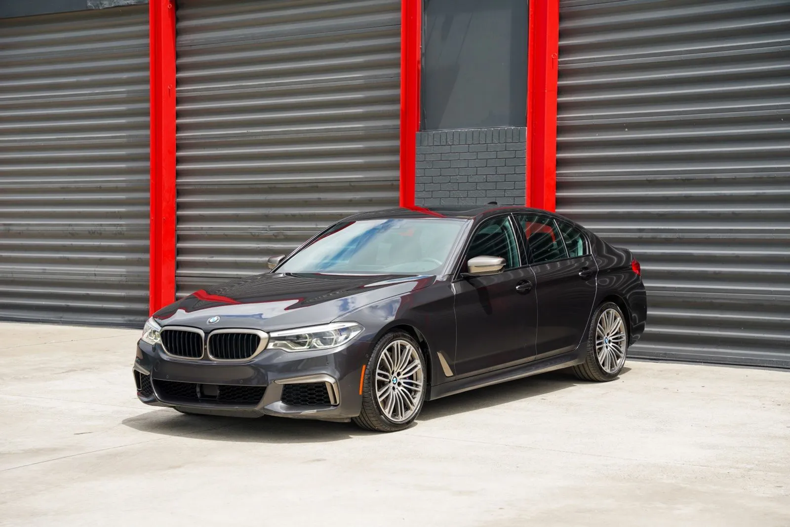 Gray 2020 BMW 5 Series M550i xDrive for sale in Hollywood, FL