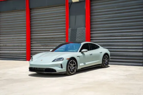 Green 2025 Porsche Taycan for sale in Hollywood, FL