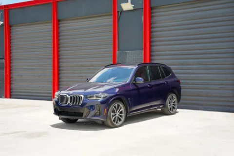 Blue 2022 BMW X3 sDrive30i for sale in Hollywood, FL