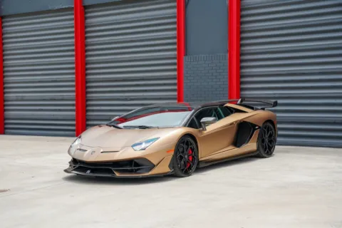 Gold 2020 Lamborghini Aventador SVJ for sale in Hollywood, FL