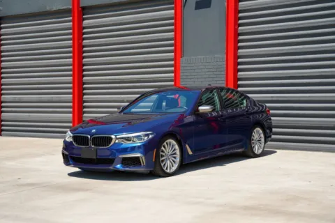 Blue 2020 BMW 5 Series M550i xDrive for sale in Hollywood, FL