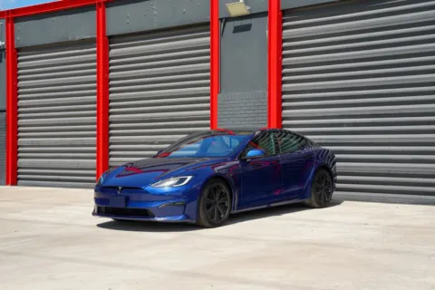 Blue 2022 Tesla Model S for sale in Hollywood, FL