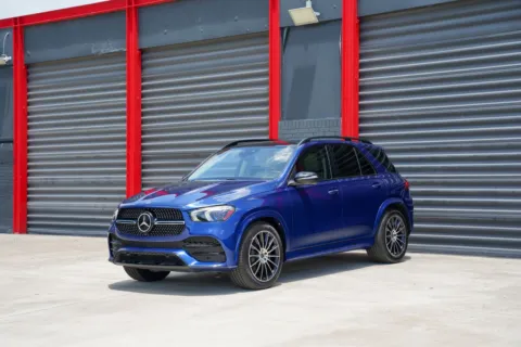 Blue 2022 Mercedes-Benz GLE 450 for sale in Hollywood, FL