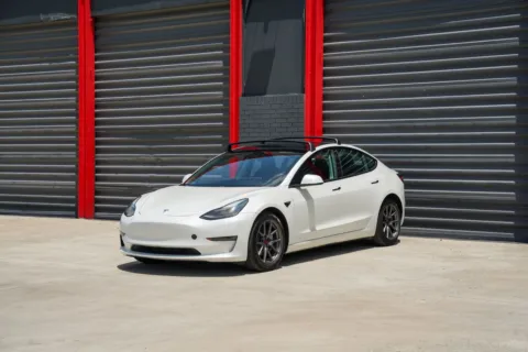 White 2021 Tesla Model 3 Long Range for sale in Hollywood, FL