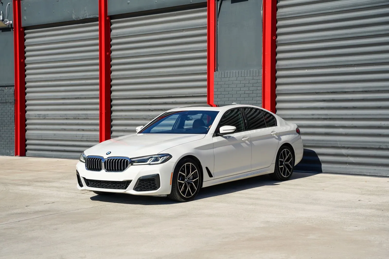 White 2021 BMW 5 Series 540i for sale in Hollywood, FL
