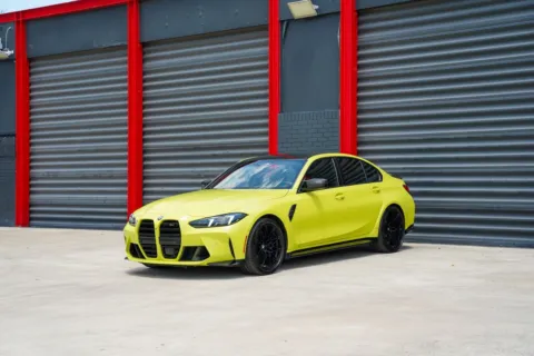 Yellow 2025 BMW M3 Competition for sale in Hollywood, FL