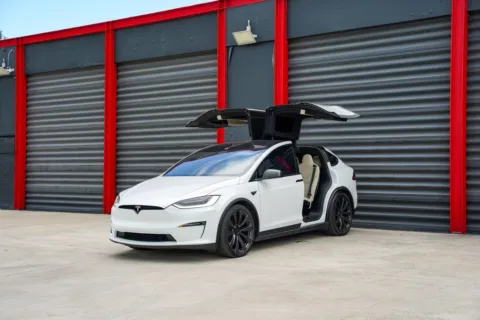 White 2023 Tesla Model X for sale in Hollywood, FL