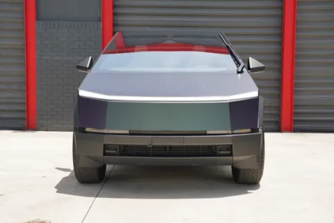 Another view of 2024 Tesla Cybertruck for sale in Hollywood, FL at Gravity Autos Hollywood