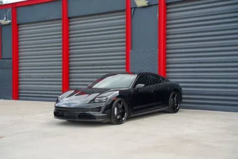 Black 2021 Porsche Taycan 4S for sale in Hollywood, FL