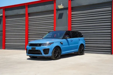 Blue 2022 Land Rover Range Rover Sport SVR for sale in Hollywood, FL