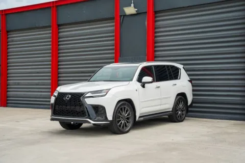 White 2023 Lexus LX 600 F SPORT for sale in Hollywood, FL