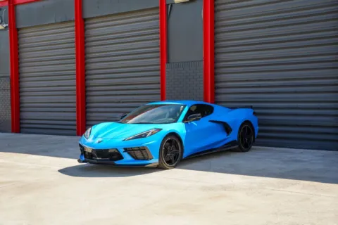 Blue 2023 Chevrolet Corvette Stingray for sale in Hollywood, FL