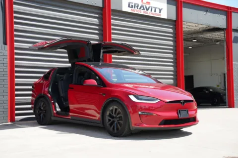 Another view of 2022 Tesla Model X for sale in Hollywood, FL at Gravity Autos Hollywood