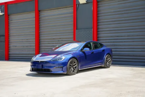 Blue 2025 Tesla Model S for sale in Hollywood, FL