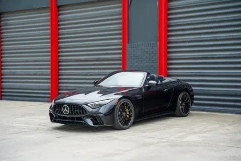 Black 2022 Mercedes-Benz SL-Class SL 63 AMG for sale in Hollywood, FL