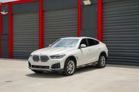 White 2021 BMW X6 xDrive40i for sale in Hollywood, FL