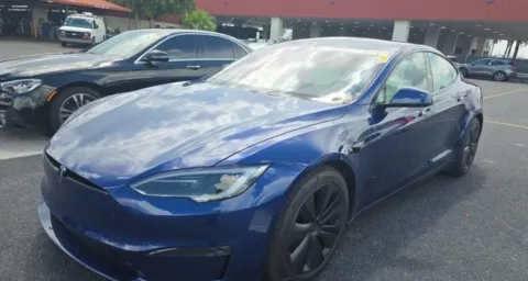 Blue 2023 Tesla Model S Plaid for sale in Hollywood, FL