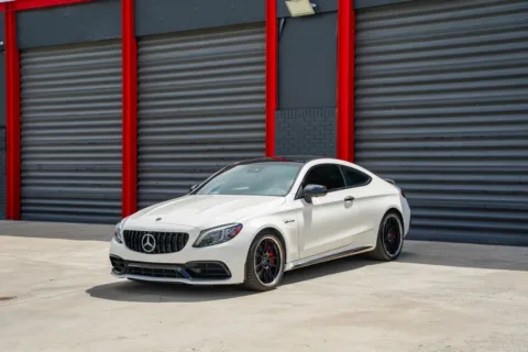 White 2021 Mercedes-Benz C-Class C 63 S AMG for sale in Hollywood, FL