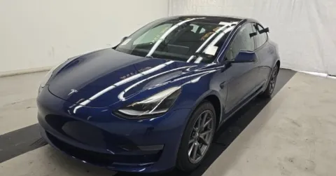 Blue 2021 Tesla Model 3 Standard Range Plus for sale in Hollywood, FL
