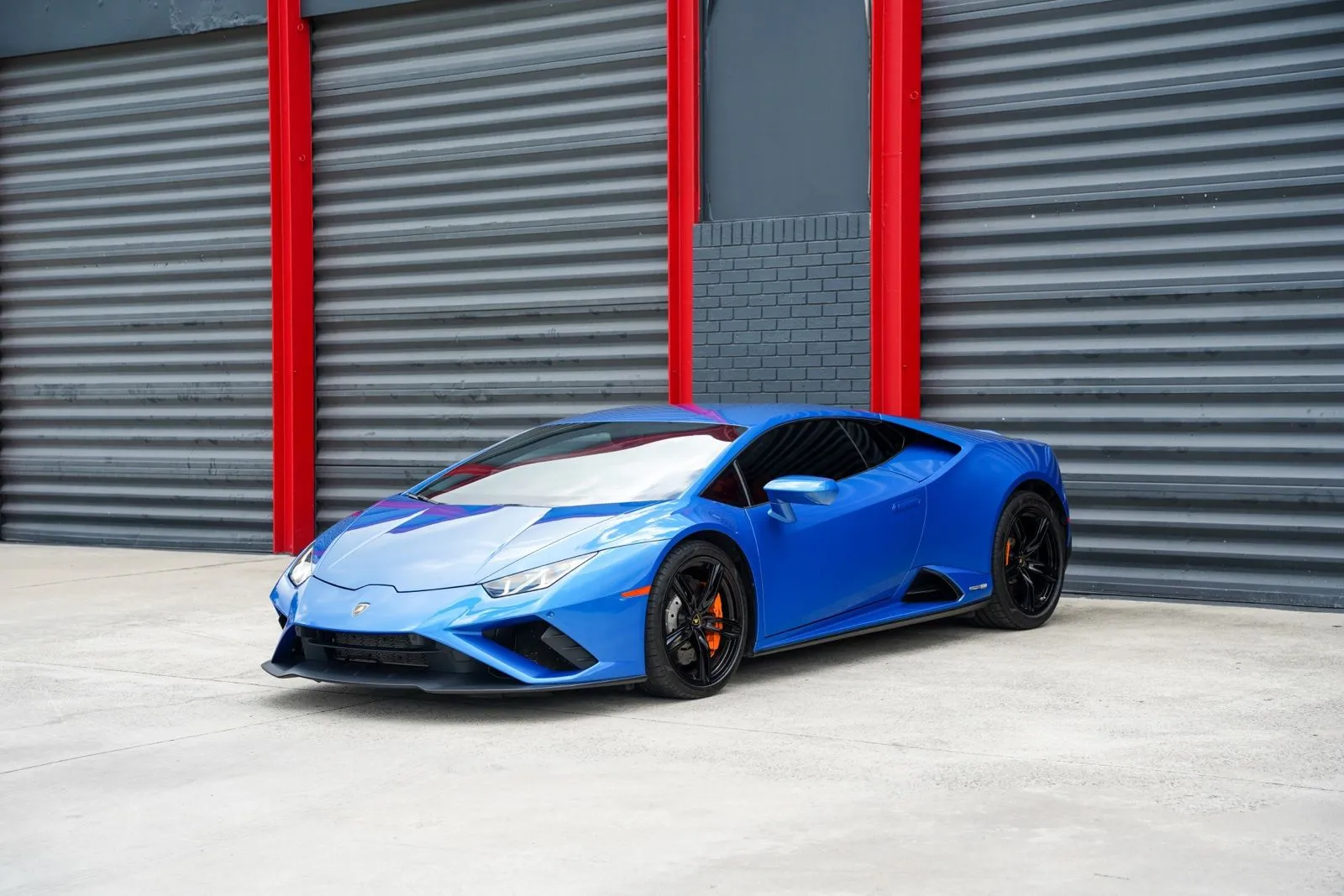 Blue 2020 Lamborghini Huracan EVO for sale in Hollywood, FL