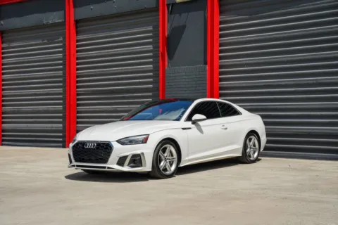 White 2021 Audi A5 45 S line Premium for sale in Hollywood, FL