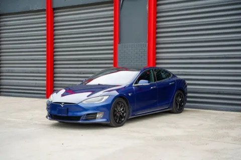Blue 2019 Tesla Model S for sale in Hollywood, FL