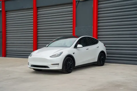 White 2020 Tesla Model Y Long Range for sale in Hollywood, FL