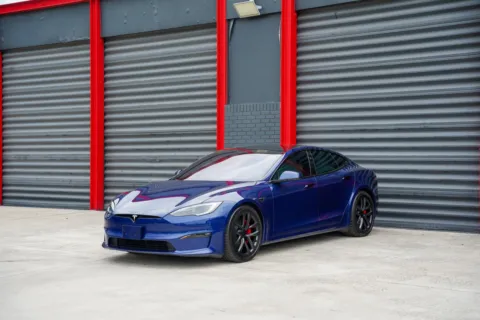 Blue 2025 Tesla Model S Plaid for sale in Hollywood, FL