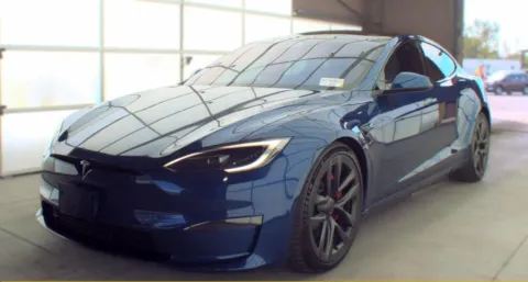 Blue 2025 Tesla Model S Plaid for sale in Hollywood, FL