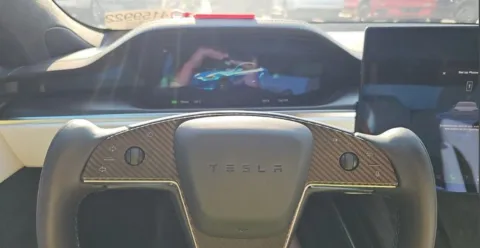 Another view of 2025 Tesla Model S Plaid for sale in Hollywood, FL at Gravity Autos Hollywood