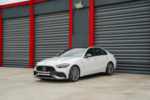 White 2025 Mercedes-Benz C-Class C 43 AMG for sale in Hollywood, FL