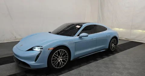 Blue 2024 Porsche Taycan for sale in Hollywood, FL