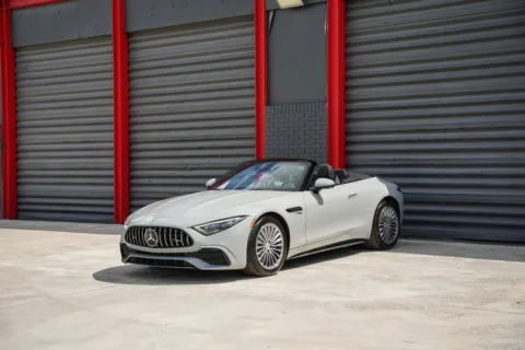 Gray 2024 Mercedes-Benz SL-Class SL 43 AMG for sale in Hollywood, FL