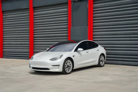 White 2021 Tesla Model 3 Standard Range Plus for sale in Hollywood, FL