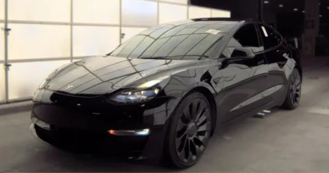 Black 2022 Tesla Model 3 Performance for sale in Hollywood, FL