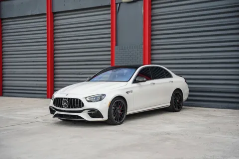 White 2021 Mercedes-Benz E-Class E 63 S AMG for sale in Hollywood, FL