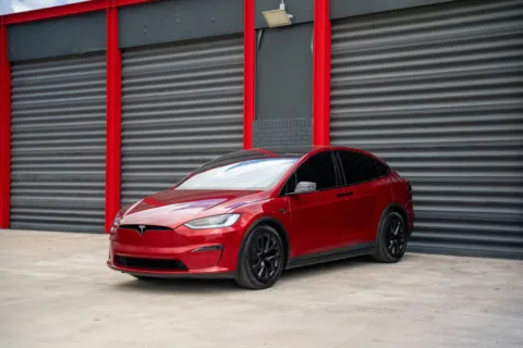 Red 2024 Tesla Model X for sale in Hollywood, FL