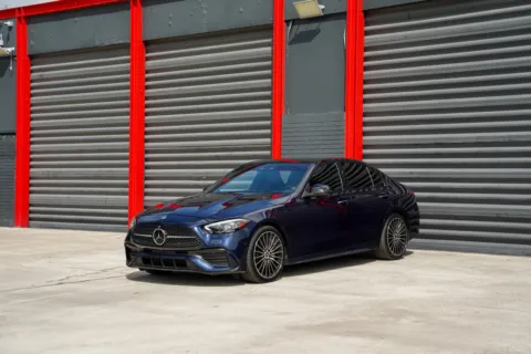 Blue 2023 Mercedes-Benz C-Class C 300 for sale in Hollywood, FL