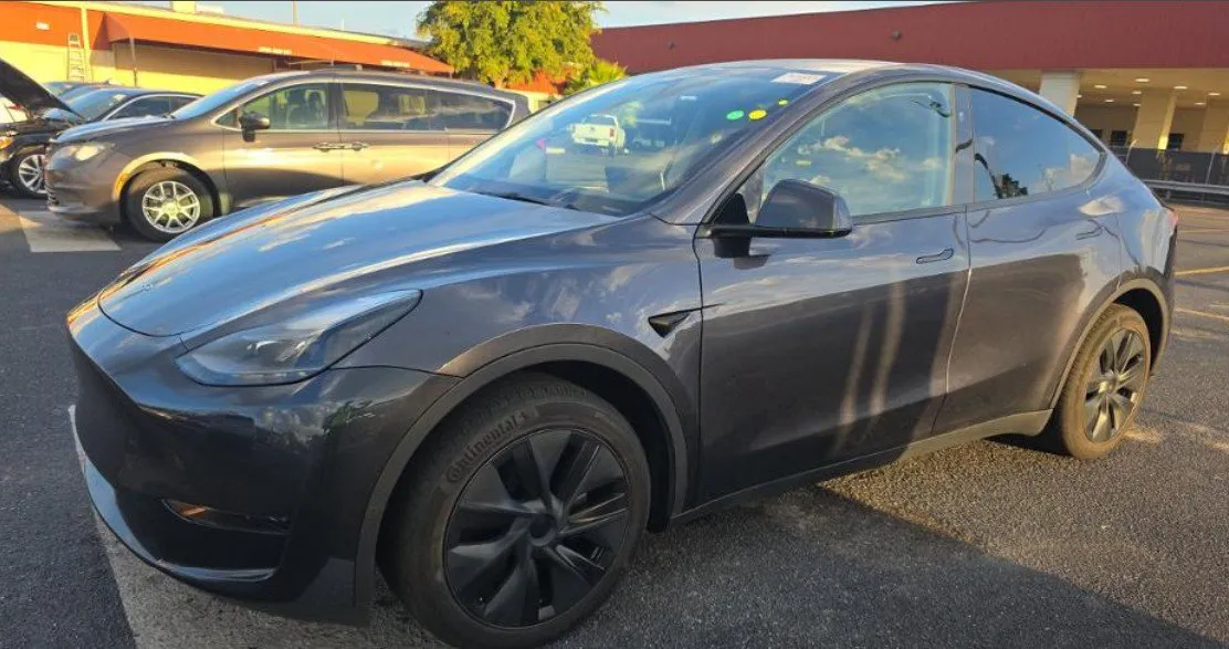 Gray 2024 Tesla Model Y Long Range for sale in Hollywood, FL