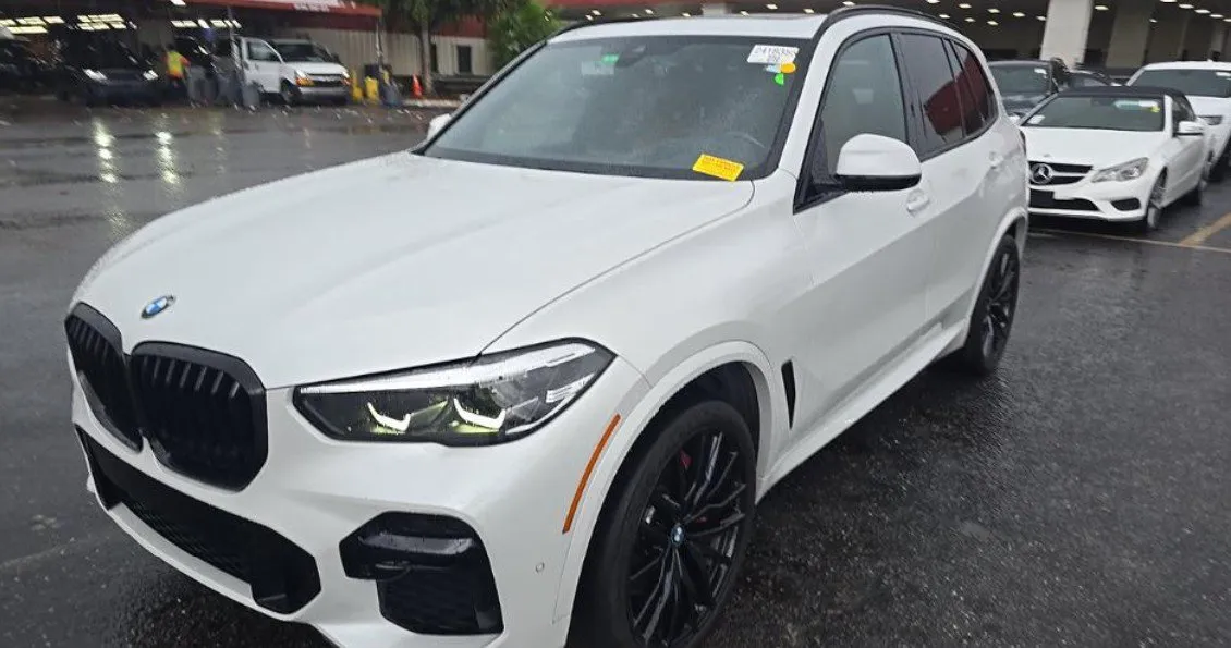 White 2022 BMW X5 sDrive40i for sale in Hollywood, FL