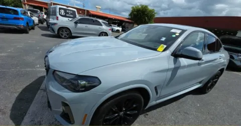 Gray 2024 BMW X4 xDrive30i for sale in Hollywood, FL