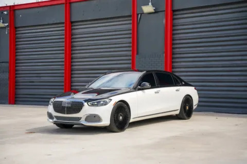 White 2021 Mercedes-Benz S-Class Maybach S 580 for sale in Hollywood, FL