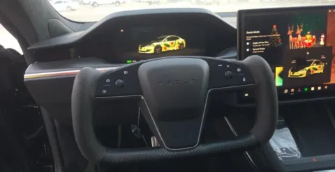 Another view of 2023 Tesla Model S Plaid for sale in Hollywood, FL at Gravity Autos Hollywood