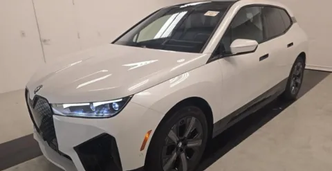White 2024 BMW iX xDrive50 for sale in Hollywood, FL